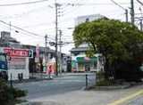 天ぷらえびすの前の横断歩道を渡ります。