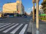 お車で十三・新大阪方面からお越しの方は、
府道14号線沿いに「ROUND１東淀川店」の見える
菅原４の交差点で右折してください。