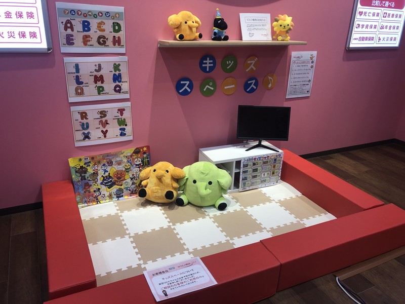 お子様連れの方も安心してご来店ください！（ご利用後は除菌を実施しています。）